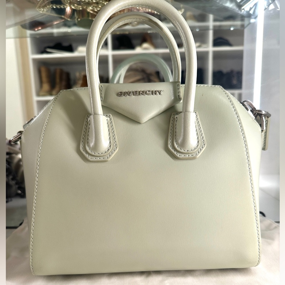Givenchy Antigona Glazed Leather Mini Bag